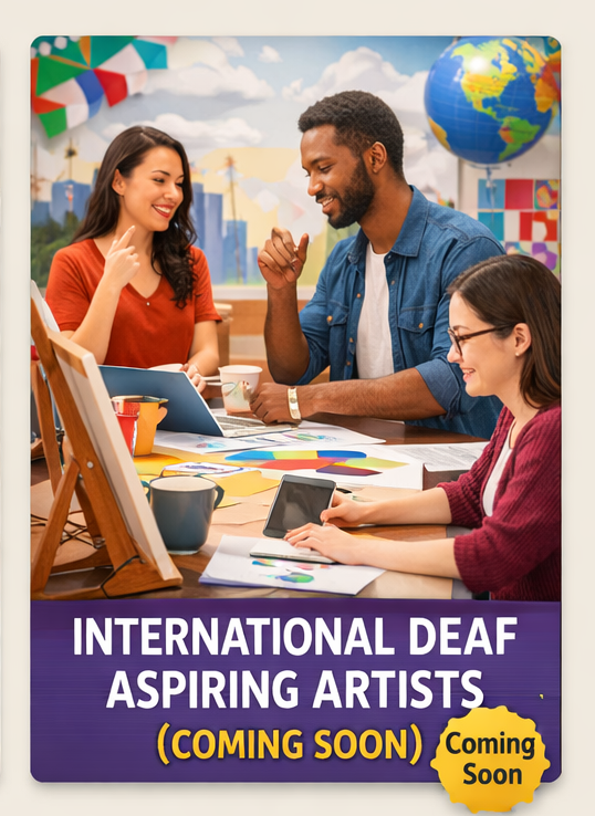 HomePg course image: International Deaf Aspiring Artists